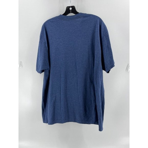 Marvel Captain America Comics Super Hero Men's Blue Graphic Tee T Shirt Size 2XL - Picture 3 of 8